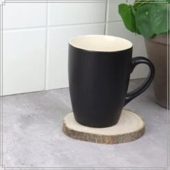 OTIX Koffiekopjes - Met Oor - Set Van 6 - Theekoppen - 340ml - Zwart - Keramiek -Bestek Verkoop 1200x1200 446