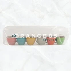 Orange85 Espresso Kopjes - Koffie - Set Van 6 - Meerdere Kleuren - 100 Ml - Aardewerk - Glazen - Met Oor - Koffiekopjes -Bestek Verkoop 1200x1200 452