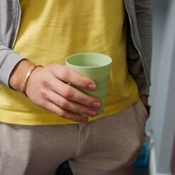 Luxe Herbruikbare Drinkbekers Van In Round – 5 Stuks – Groen – Plastic / Kunststof – Drinkbeker Voor Volwassenen En Kinderen – Alternatief Voor Wegwerp Bekers – Drink Beker – Limonadeglazen Sapglazen – Camping Servies – Onbreekbare Glazen – Beerpong -Bestek Verkoop 1200x1200 472