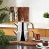 Karaca Mira Mini Theepot Set Turkse Theepotten, Geschikt Voor Alle Warmte Bronnen- Theepot: 0,7 L Waterkoker: 1,4 L Roestvrij Staal Theemaker, Theepot, Caydanlik, Demlik, Theeketel -Bestek Verkoop 1200x1200 574