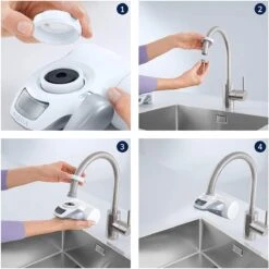 BRITA On Tap Faucet Filtration System - Uitstekend Smakend Gefilterd Water - Inclusief 1 BRITA ON TAP Kraanfilter - 600 Liter Water Gefilterd Per Patroon - Witte Kleur -Bestek Verkoop 1200x1200 58