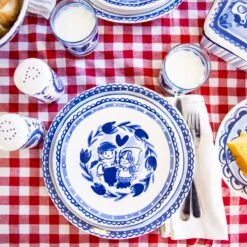 Blond Amsterdam, Delfts Blond, Ontbijtbord Tulp 22cm -Bestek Verkoop 1200x1200 582