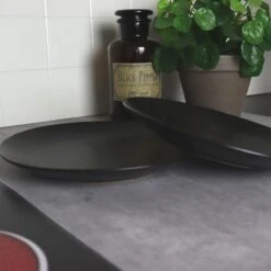 Orange85 Bordenset - Dinerbord - Borden - Plat - Set Van 6 - Mat Zwart - Diameter 27cm - Aardewerk - Servies -Bestek Verkoop 1200x1200 633