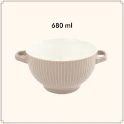 OTIX Soepkommen - Set Van 6 - Met Oor - Stapelbaar - Aardewerk - 680 Ml - 6 Kleuren 13 OTIX Soepkommen - Set Van 6 - Met Oor - Stapelbaar - Aardewerk - 680 Ml - 6 Kleuren -Bestek Verkoop 1200x1200 711