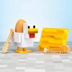 Minecraft - Kip Eierdopje En Toastsnijder -Bestek Verkoop 1200x1200 772