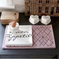 Riviera Maison Eierdop Set Van 2 - The Perfect Heart Egg Cup - Porselein -Bestek Verkoop 1200x1200 776