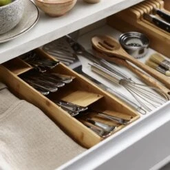 Joseph Joseph Bestek Organizer Bamboe 5-vaks - Small 5-vaks - Sorteervakken, Klaar Voor Gebruik, Duurzaam -Bestek Verkoop 1200x1200 840