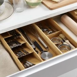 Joseph Joseph Bestek Organizer Bamboe 5-vaks - Small 5-vaks - Sorteervakken, Klaar Voor Gebruik, Duurzaam -Bestek Verkoop 1200x1200 842