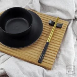 House Of Husk Eetstokjes Houder Set - Chopstick Holder - Zwart - Sushi Servies - RVS - 5 Stuks 10 House Of Husk Eetstokjes Houder Set - Chopstick Holder - Zwart - Sushi Servies - RVS - 5 Stuks -Bestek Verkoop 1200x1200 845