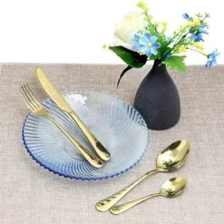 Bestekset 24-delig Goudkleurig - Bestek Voor 6 Personen - Tafelbestek Inclusief Bestekcassette -Bestek Verkoop 1200x1200 873