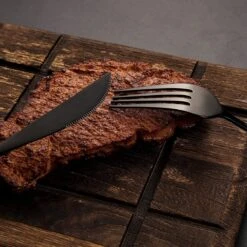 Lopoleis Royal Sam Bestek – Bestekset – Bestekset 6 Persoons – 24 Delig – Zwart – Luxe Bestekset – RVS – Modern Bestek -Bestek Verkoop 1200x1200 877