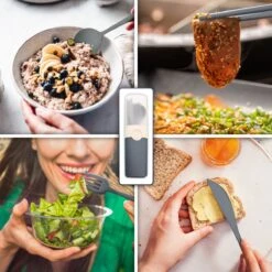 LDGoods Reisbestek Bestekset 5-delig Blauw - Meeneembestek - Meal Prep Bakjes Bestek - Kampeer Servies - Bestek To Go - Duurzaam Materiaal -Bestek Verkoop 1200x1200 892