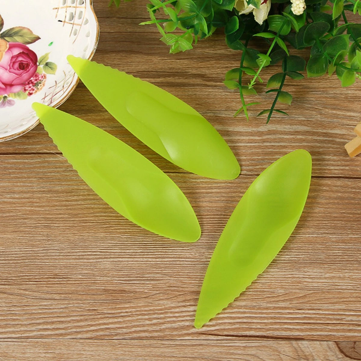 Merkloos Kiwi Lepel/Mes | Kunststof | 10,5cm | Ideaal Voor Kinderen | 3, 5 Of 8 Stuks Hoge Korting! 6 Merkloos Kiwi Lepel/Mes | Kunststof | 10,5cm | Ideaal Voor Kinderen | 3, 5 Of 8 Stuks Hoge Korting! - Afbeelding 4