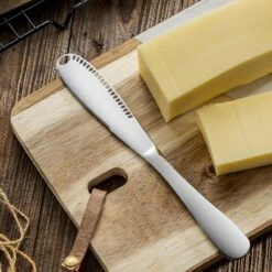 Merkloos Zilverkleurige 3-delige Botermessen Set - Roestvrijstaal - Messenset Voor De Boter - 3 X 20,8 X 1,6 Cm 12 Merkloos Zilverkleurige 3-delige Botermessen Set - Roestvrijstaal - Messenset Voor De Boter - 3 X 20,8 X 1,6 Cm -Bestek Verkoop 1200x1200 941