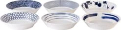 Royal Doulton Pacific - Pastaborden / Bordenset - Porselein - Wit / Blauw - ⌀ 22 Cm - 6 Stuks -Bestek Verkoop 1200x304 1