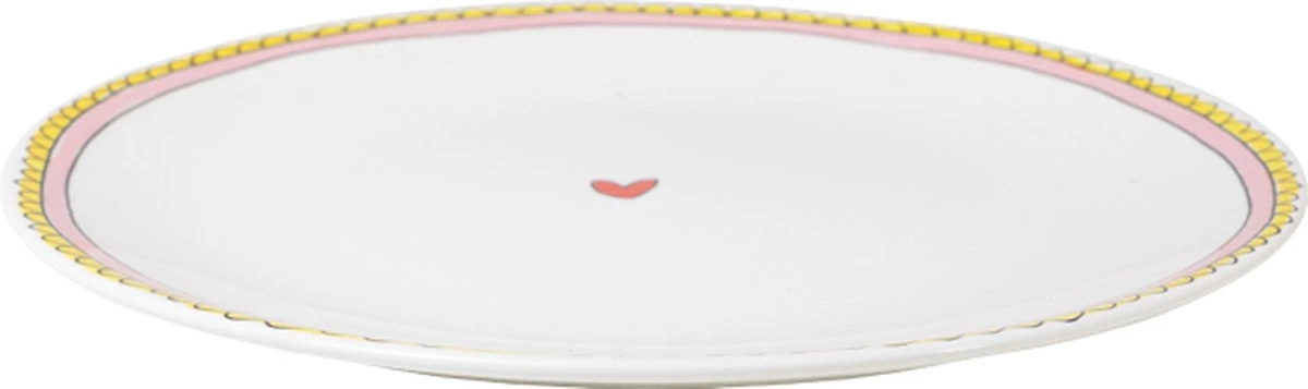 Blond Amsterdam, Even Bijkletsen: Diner Bord 26cm UNI 4 Blond Amsterdam, Even Bijkletsen: Diner Bord 26cm UNI - Afbeelding 2