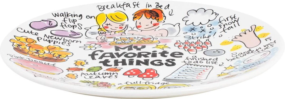 Blond Amsterdam Things Bord - � 22 Cm 4 Blond Amsterdam Things Bord - � 22 Cm - Afbeelding 2