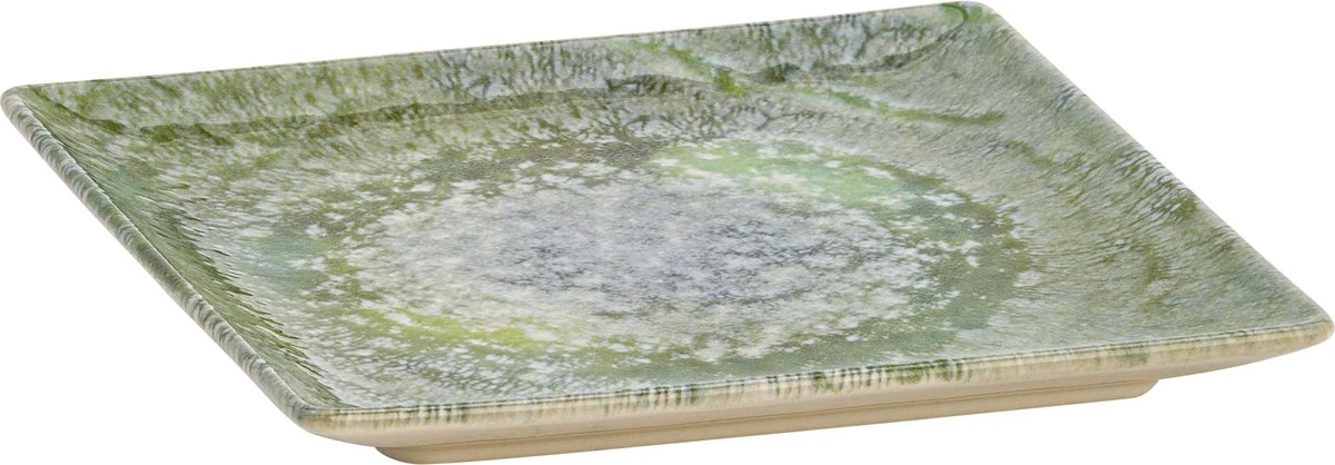 Lite-Body Hermes Gebaksbordjes - Set Van 8 Stuks - Ø16 Cm - Groen Reliëf 5 Lite-Body Hermes Gebaksbordjes - Set Van 8 Stuks - Ø16 Cm - Groen Reliëf - Afbeelding 3