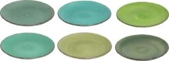 Studio Tavola Dinerborden Summer Green ø 26.5 Cm - 6 Stuks -Bestek Verkoop 1200x430