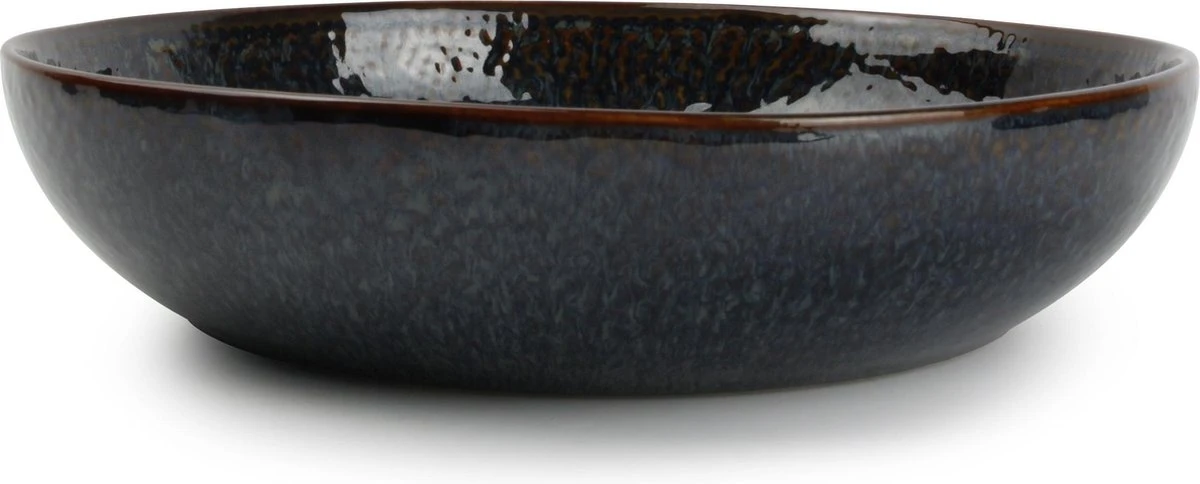 Salt&Pepper - Diep Bord - 21,5xH5cm - Saffier - Mielo - Set/4 5 Salt&Pepper - Diep Bord - 21,5xH5cm - Saffier - Mielo - Set/4 - Afbeelding 3