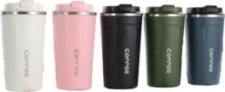 Koffiebeker To Go | Lekvrije Thermosbeker | Thermosfles | RVS Reisbeker | Dubbelwandige Travel Mug | 380 Ml | Blauw 12 Koffiebeker To Go | Lekvrije Thermosbeker | Thermosfles | RVS Reisbeker | Dubbelwandige Travel Mug | 380 Ml | Blauw -Bestek Verkoop 1200x492