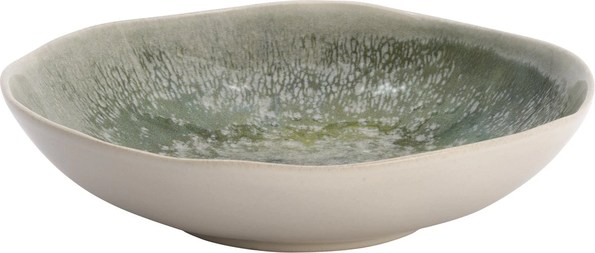 Lite-Body - Serviesset Chloé Wave - 6 Personen - 18 Delig - Groen Grijs Reliëf 5 Lite-Body - Serviesset Chloé Wave - 6 Personen - 18 Delig - Groen Grijs Reliëf - Afbeelding 3