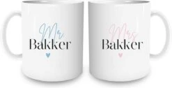 Merkloos Mr. & Mrs Mokken Set | Giftbox | Bruidspaar | Gepersonaliseerd | Met Kaart | Koppels Cadeau| Newlyweds | Pas Getrouwd Cadeau | Huwelijks Cadeau | Cadeau Set | Getrouwd -Bestek Verkoop 1200x612 1