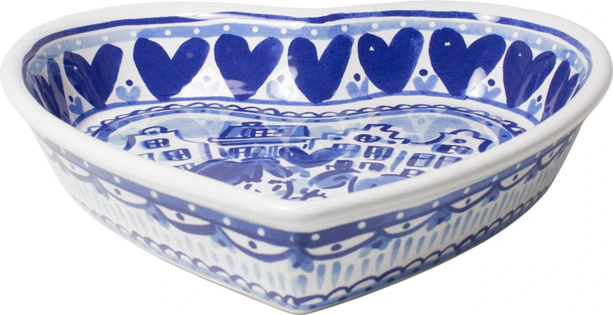 Blond Amsterdam Delfts Blond Kom Hart Vorm 23CM 3 Blond Amsterdam Delfts Blond Kom Hart Vorm 23CM