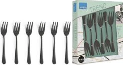 Amefa Taartvorkjes - 6 Stuks - Zwart -Bestek Verkoop 1200x639 1