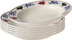 Boerenbont Bord Diep Ø22 Cm 6 Stuks