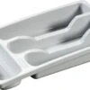 Curver Bestekbak 4 Vakken S - 33x20x6 Cm - Lichtgrijs