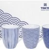 Tokyo Design Studio - Nippon Blue - Set Van 4 Mokken 380 Ml - Verpakt In Luxe Geschenkdoos 2 Tokyo Design Studio - Nippon Blue - Set Van 4 Mokken 380 Ml - Verpakt In Luxe Geschenkdoos -Bestek Verkoop 1200x672