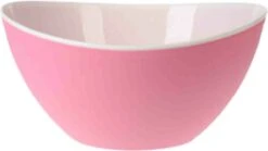 Excellent Houseware Salade Schaal/slakom - Roze - Kunststof - 3500 Ml