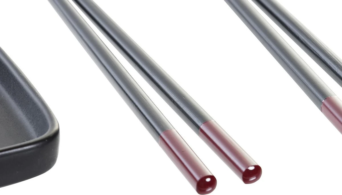 7-delige Sushi Serveer Set Aardewerk Voor 2 Personen Zwart - Sushi Servies 5 7-delige Sushi Serveer Set Aardewerk Voor 2 Personen Zwart - Sushi Servies - Afbeelding 3