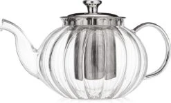 Glazen Theepot Met Filter (RVS) - 1.2 Liter - Pompoen Design - Thee Infuser – Borosilicaat – Anti-druppel Tuit 9 Glazen Theepot Met Filter (RVS) - 1.2 Liter - Pompoen Design - Thee Infuser – Borosilicaat – Anti-druppel Tuit -Bestek Verkoop 1200x726
