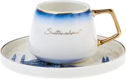 KARACA -ISTANBUL- 12 DELIGE- KOFFIEKOPJES VOOR 6 PERSONEN SET-Karaca Istanbul Set Van 12 Koffiekopjes 90 Ml- Moccamokken -espressokopjes Set Van Porselein, 6 Personen Robuuste Mokkatas, Porselein -Bestek Verkoop 1200x757