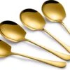 Alheco 4 Grote Opscheplepels - Groentelepel - Aardappellepel - Serveerlepel - Goud 1 Alheco 4 Grote Opscheplepels - Groentelepel - Aardappellepel - Serveerlepel - Goud -Bestek Verkoop 1200x777 3