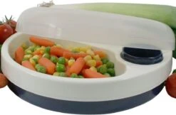 Able2 Warmhoudbord 2 Vaks Met Deksel - 22 Cm -Bestek Verkoop 1200x786