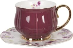 Clayre & Eef Kop En Schotel Set Van 6 250 Ml Meerkleurig Porselein Rond Bloemen Servies Cadeau Voor Haar Cappuccino 17 Clayre & Eef Kop En Schotel Set Van 6 250 Ml Meerkleurig Porselein Rond Bloemen Servies Cadeau Voor Haar Cappuccino -Bestek Verkoop 1200x792 1