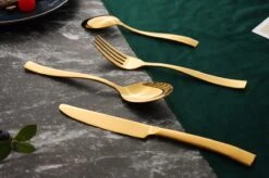 Bestekset - Bestek Goud -24 Delig-Zwitsers Kwaliteit-Complete Set-100% Roestvrijstaal-Gold 24k-Goud 24K -Bestek Verkoop 1200x799 41