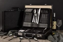 Swiss Pro+ Bestekset In Koffer-72 Delig-12 Persoons-Zwitsers Kwaliteit-Complete Set-100% Roestvrijstaal-Modern -Bestek Verkoop 1200x799 52