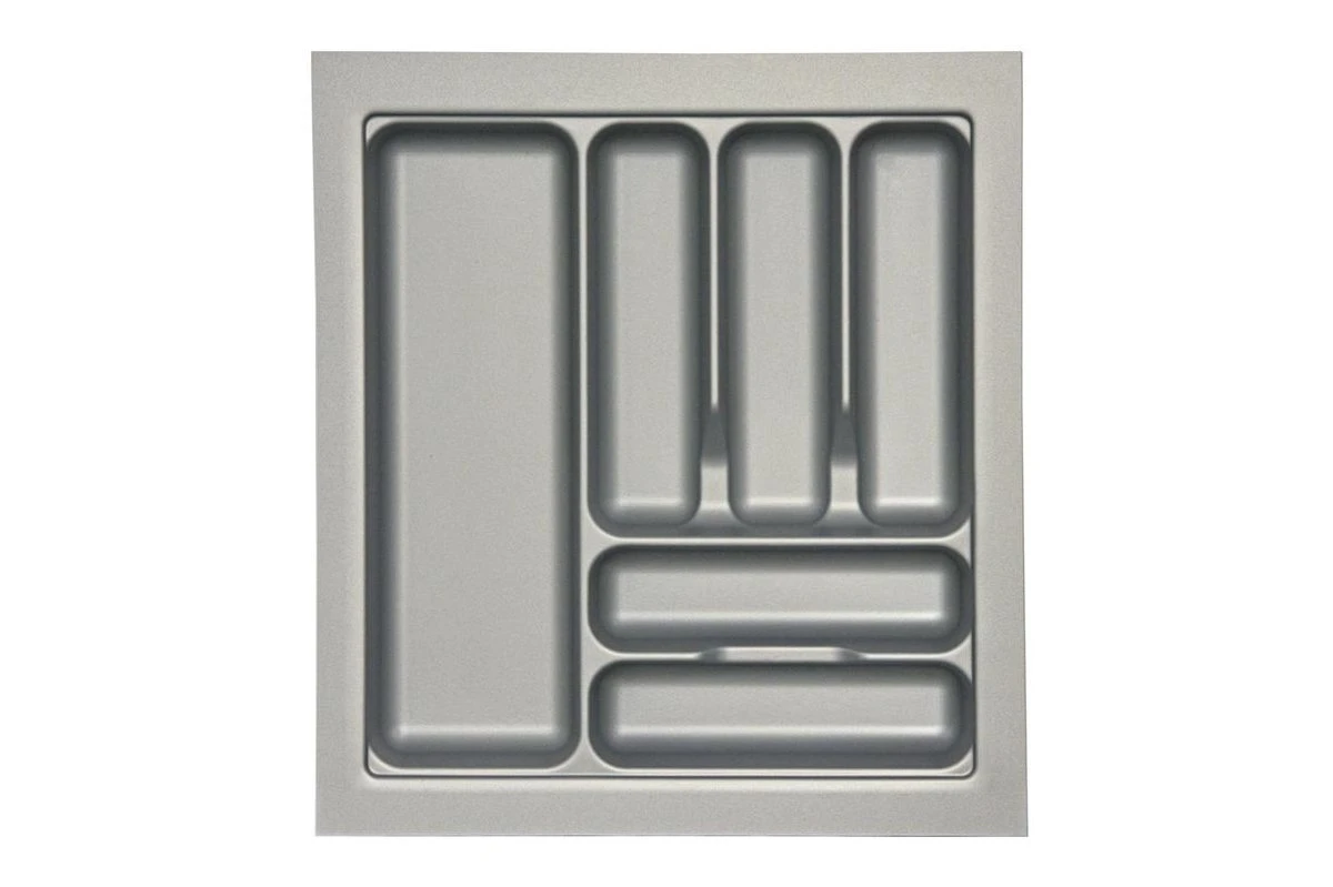 Culinorm Bestekbak - Besteklade - 45 Cm Breed X 50 Cm Diep - Grijs 4 Culinorm Bestekbak - Besteklade - 45 Cm Breed X 50 Cm Diep - Grijs - Afbeelding 2