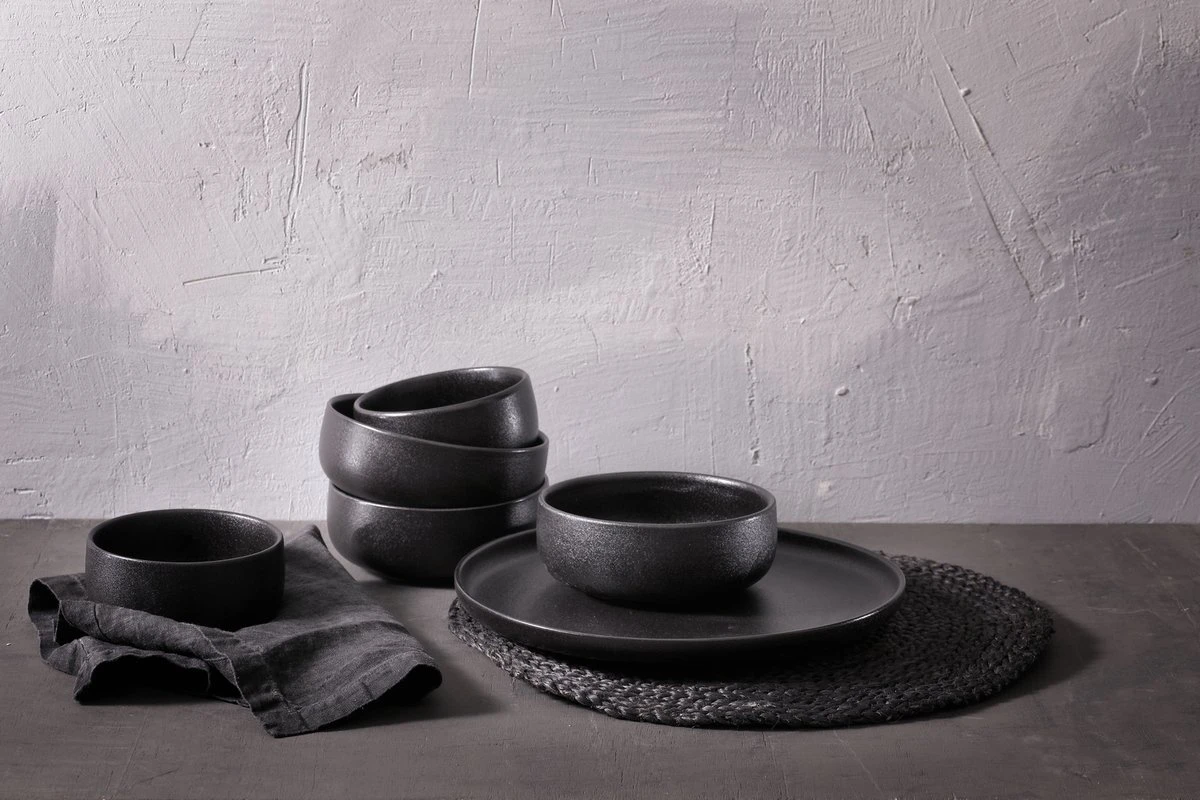 Maastricht Porselein Bord Diep Universe 21 Cm Zwart Porselein 1 Stuk(s) 11 Maastricht Porselein Bord Diep Universe 21 Cm Zwart Porselein 1 Stuk(s) - Afbeelding 9