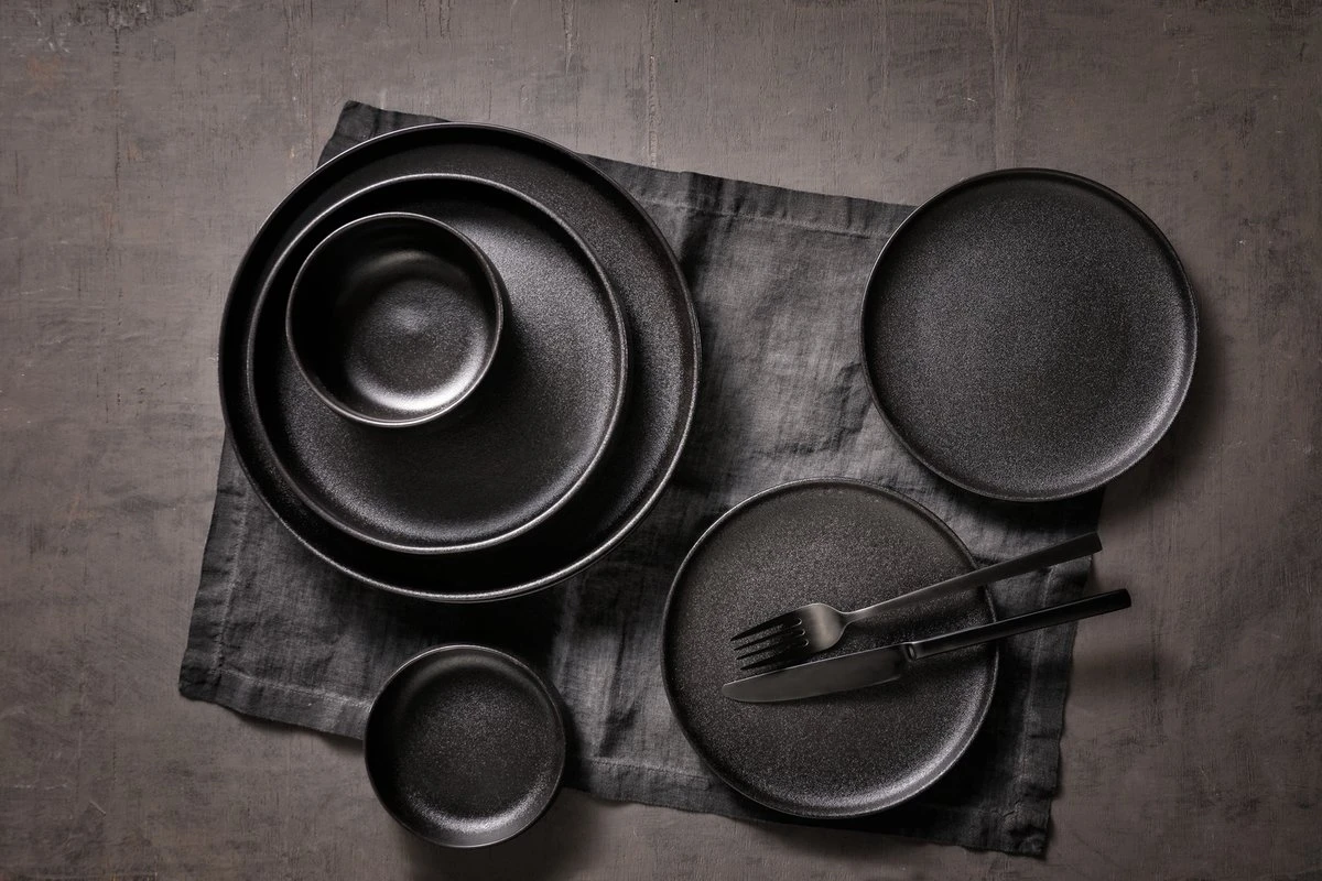 Maastricht Porselein Bord Diep Universe 21 Cm Zwart Porselein 1 Stuk(s) 12 Maastricht Porselein Bord Diep Universe 21 Cm Zwart Porselein 1 Stuk(s) - Afbeelding 10