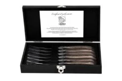 Laguiole Style De Vie Vorken Luxury Line - 6-delig - Olijfhout -Bestek Verkoop 1200x800 157