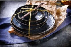 Palmer Serviesset Eccentric Stoneware 6-persoons 24-delig Blauw -Bestek Verkoop 1200x807 1