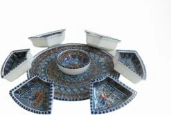 CRAFLAIR ~ Serveerschaal ~ Tapas Schaaltjes ~ 8-delig Set ~ Tapasschaal ~ Handgemaakt Aardewerk -Bestek Verkoop 1200x810 2