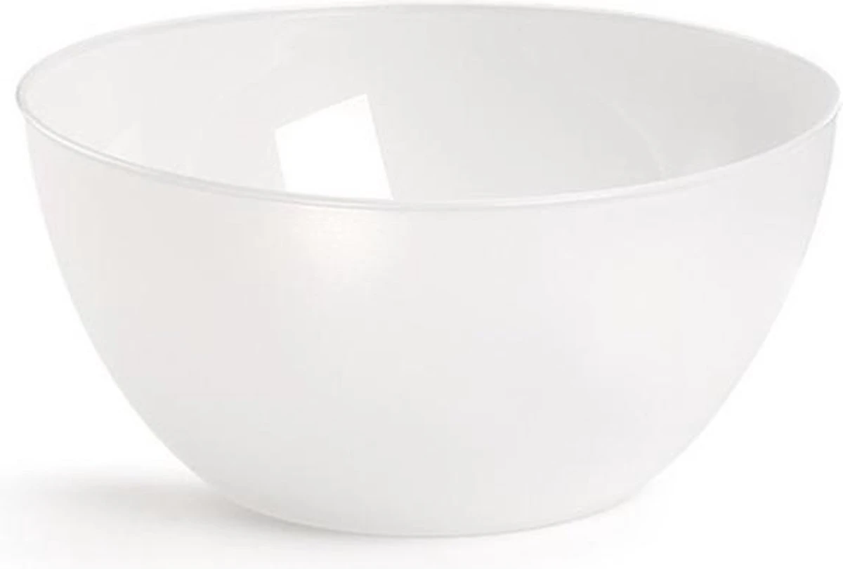 1x Grote Saladeschalen/kommen Transparant - 25 Cm - Sla/salade Serveren - Schalen/kommen Van Kunststof - Keukenbenodigdheden 3 1x Grote Saladeschalen/kommen Transparant - 25 Cm - Sla/salade Serveren - Schalen/kommen Van Kunststof - Keukenbenodigdheden