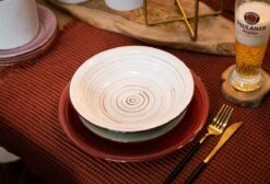 Tavola - Diepe Borden - Kleurrijk - Ø21cm - (6 Stuks) -Bestek Verkoop 1200x815