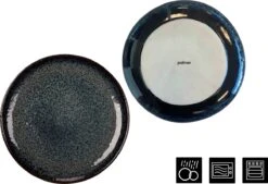 Palmer Serviesset Eccentric Stoneware 6-persoons 24-delig Blauw -Bestek Verkoop 1200x822